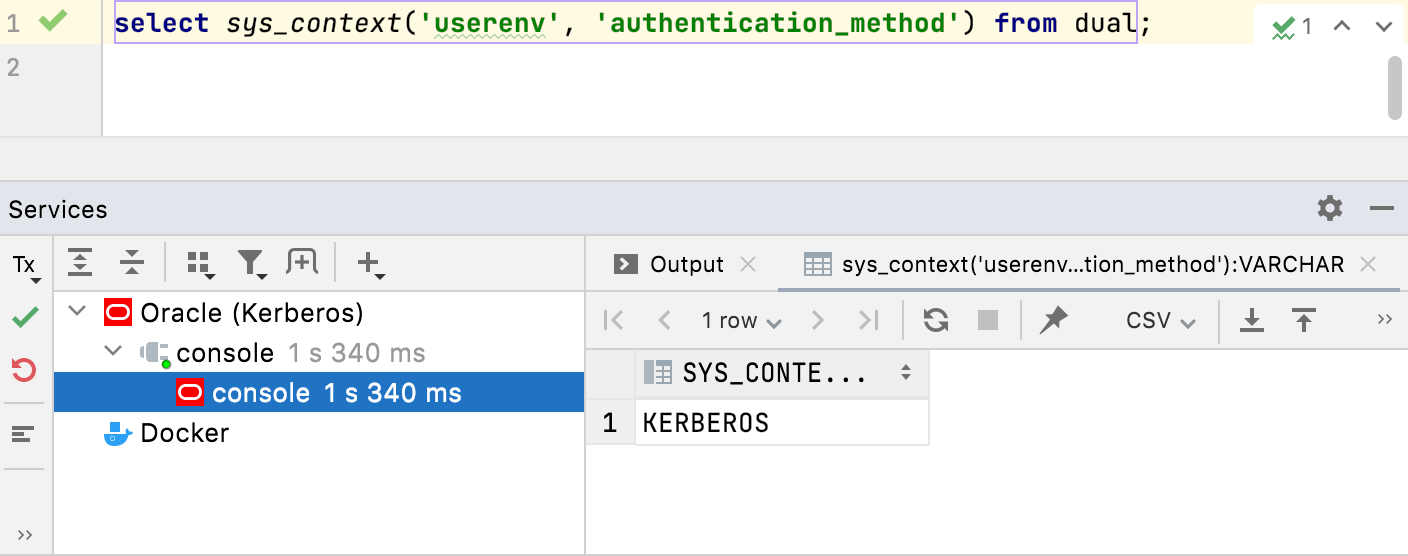 检查身份验证方法
