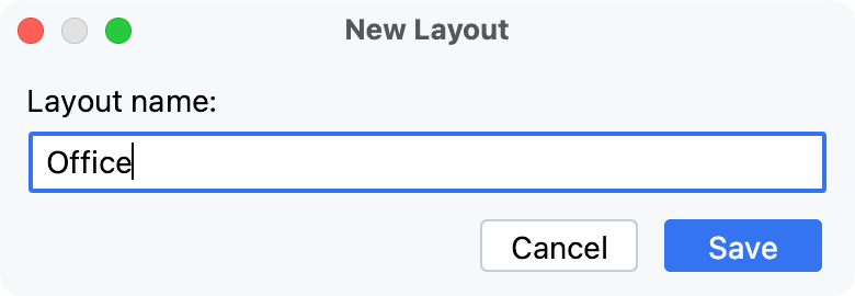 将当前布局另存为新布局