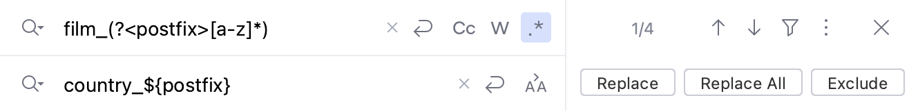 命名的正则表达式捕获组