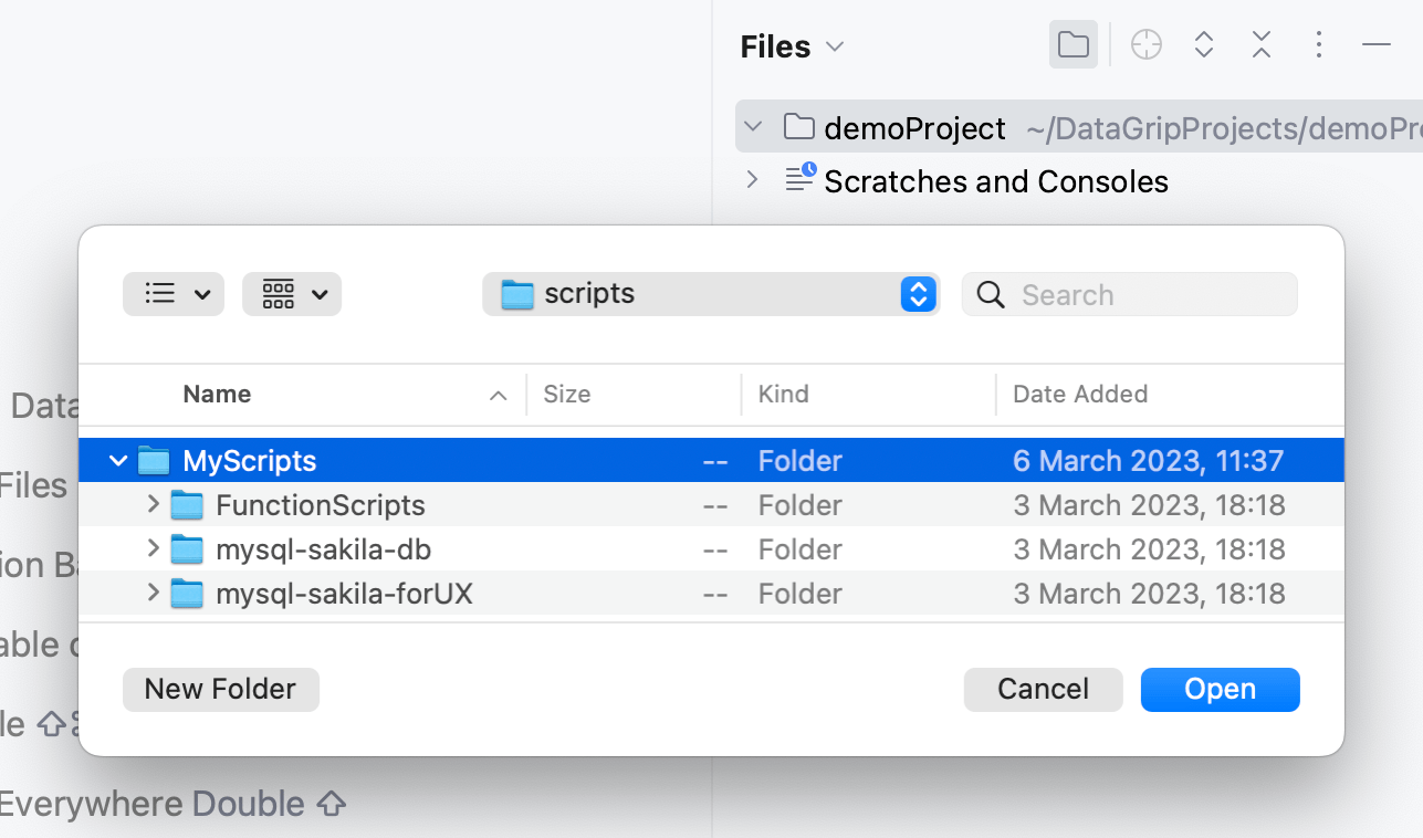 附加一个目录 附加一个目录