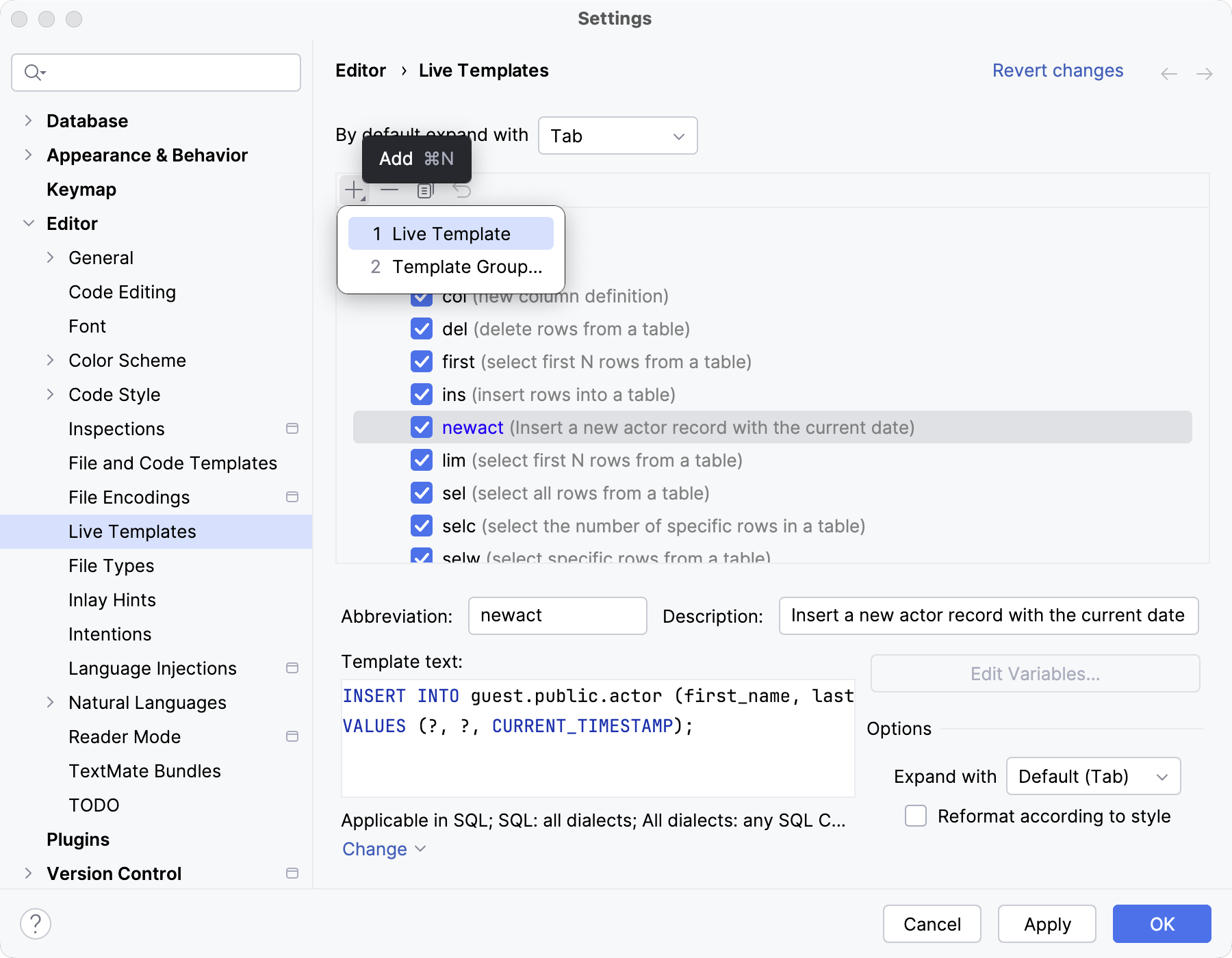 使用用户参数创建一个新的动态模板 使用用户参数创建一个新的动态模板