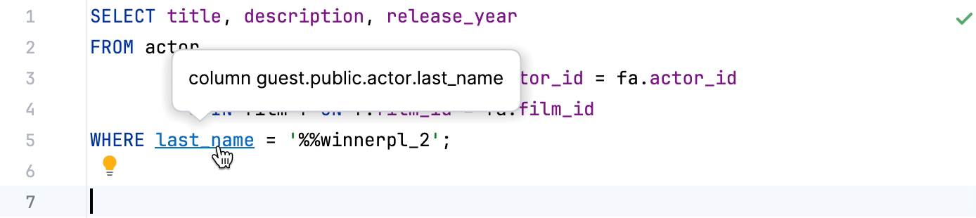 跳转到选定的定义