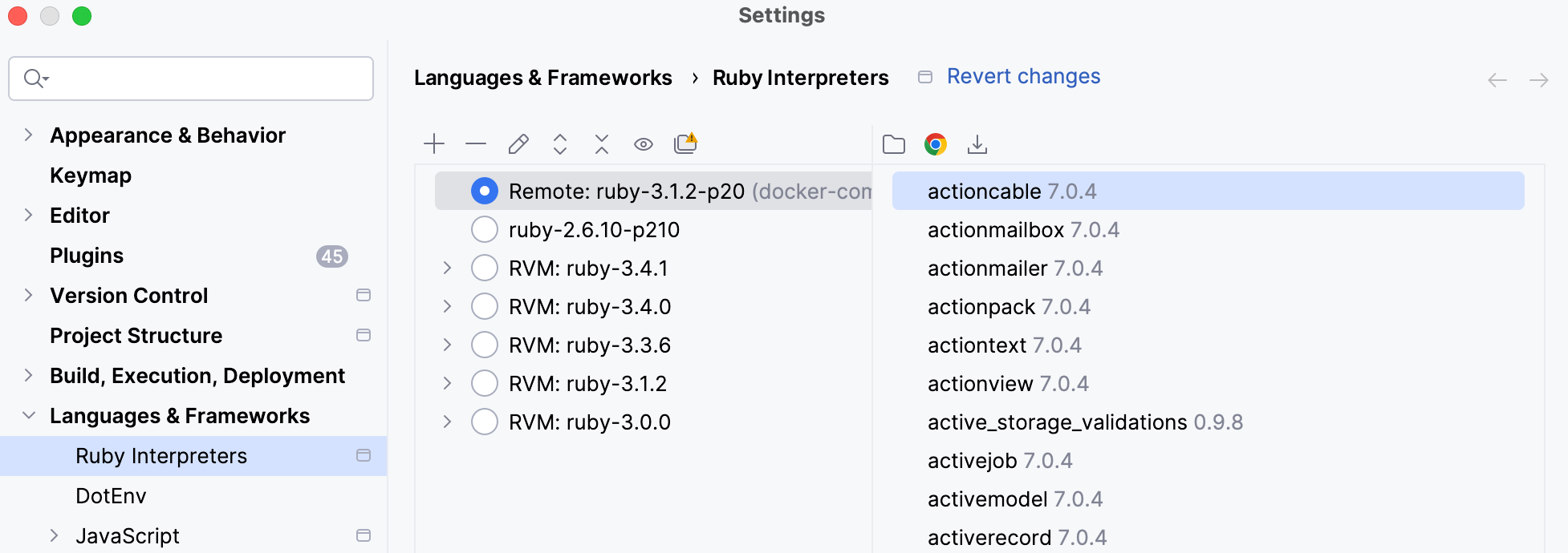 Ruby SDK 和 Gems：Docker Compose