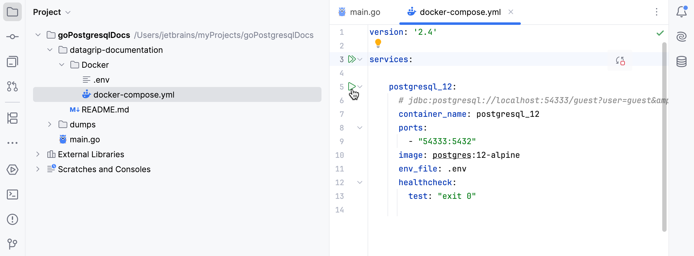 Create the Docker Compose deployment configuration