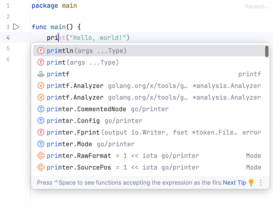 Suggest variants which require additional imports on
