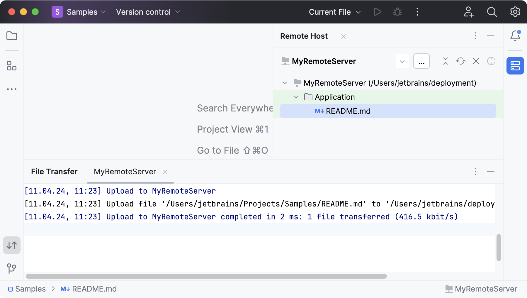 Deployment upload Deployment upload