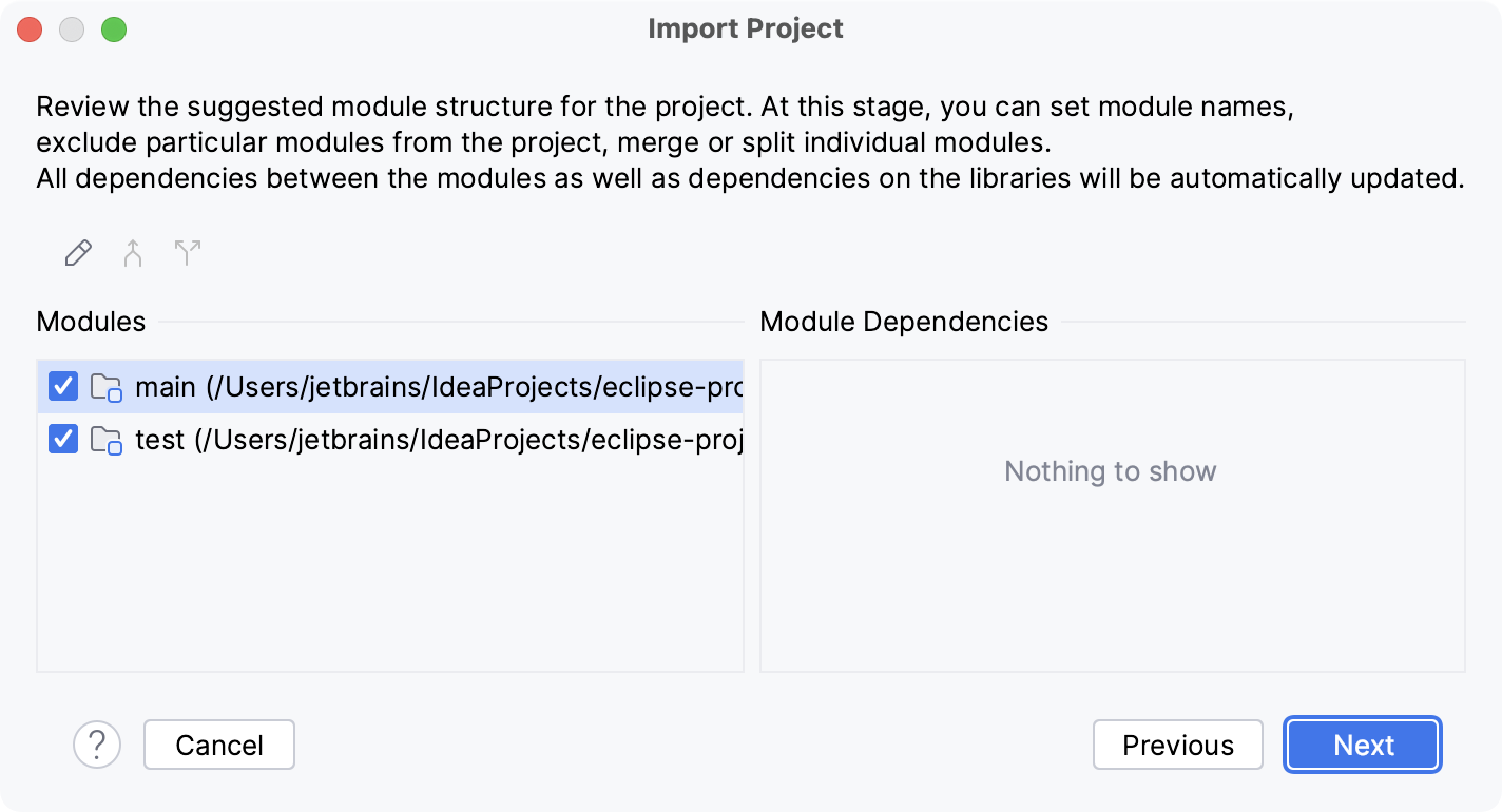 Import projects | IntelliJ IDEA Documentation