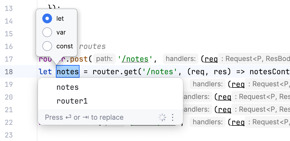 JavaScript variable declaration