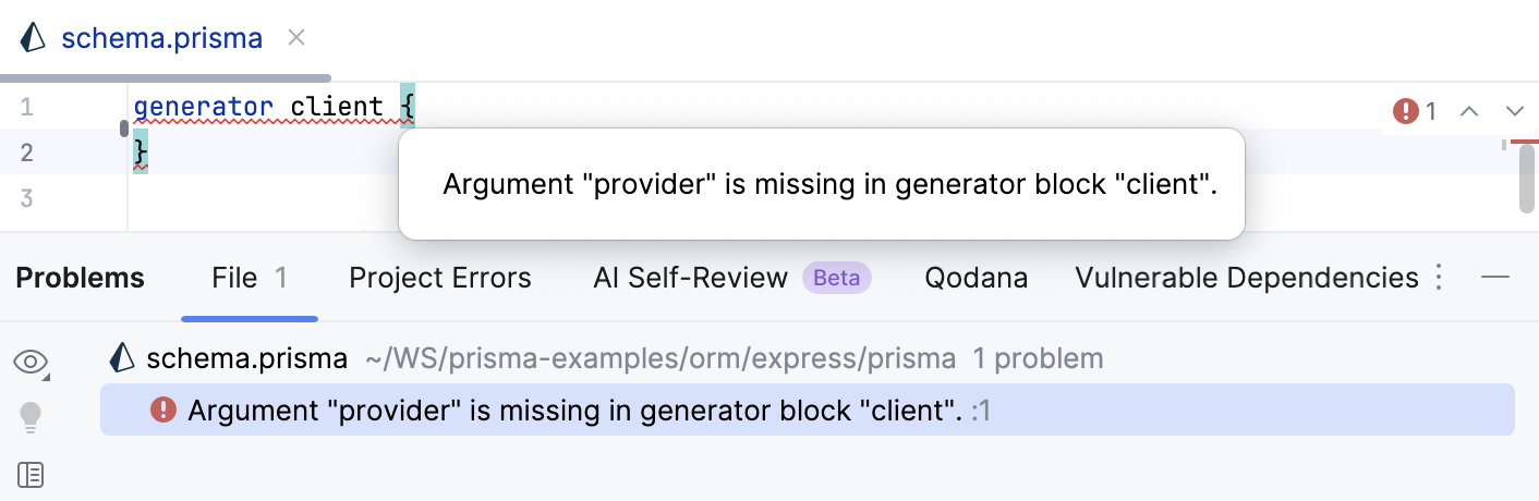 缺少必需属性 缺少必需属性