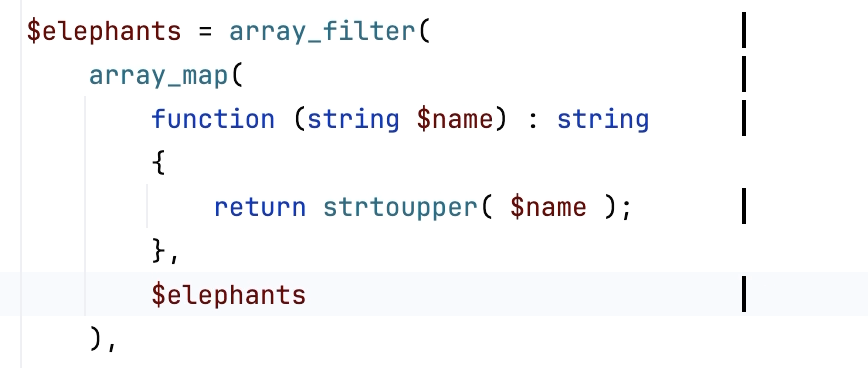 PhpStorm:虚拟空间模式中的多个光标