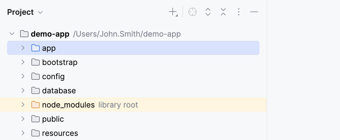 Show class members in the Project tool window: ON
