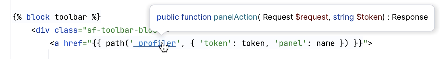 导航到 Symfony 控制器