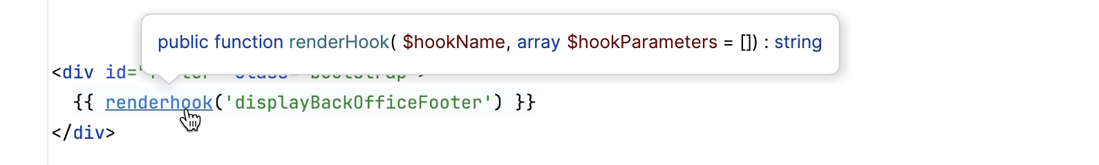 Navigate to Extension in Twig template Navigate to Extension in Twig template