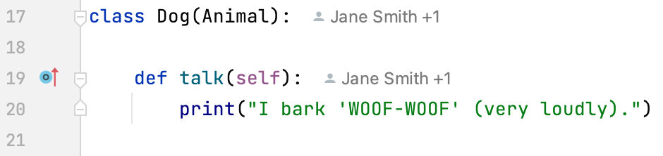 代码视图内联提示右边