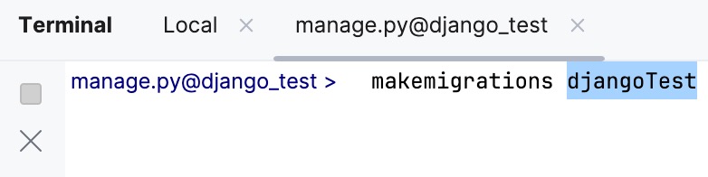 Make migration for an app Make migration for an app