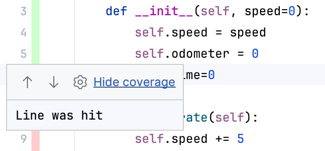 Hide coverage Hide coverage