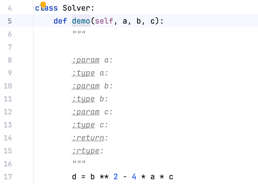 已添加文档字符串