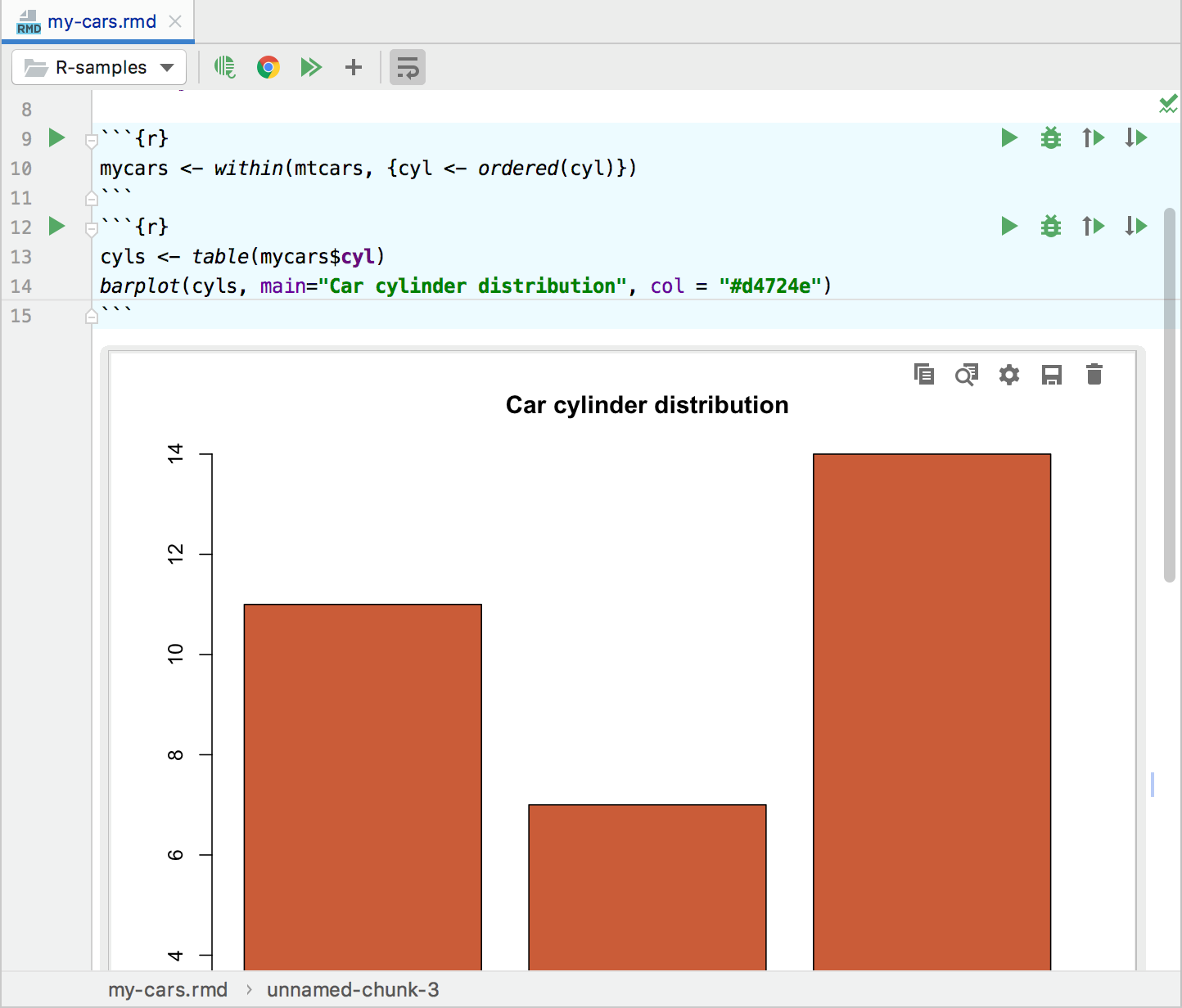 代码块执行结果