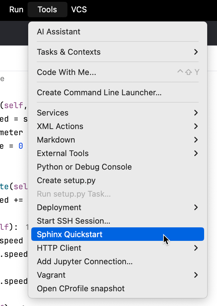 Sphinx quickstart Sphinx quickstart