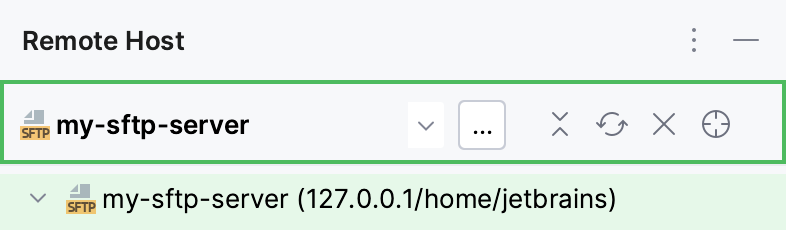 远程主机工具窗口工具栏 远程主机工具窗口工具栏