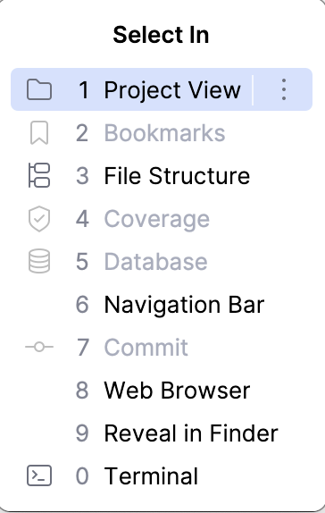 Select in popup Select in popup