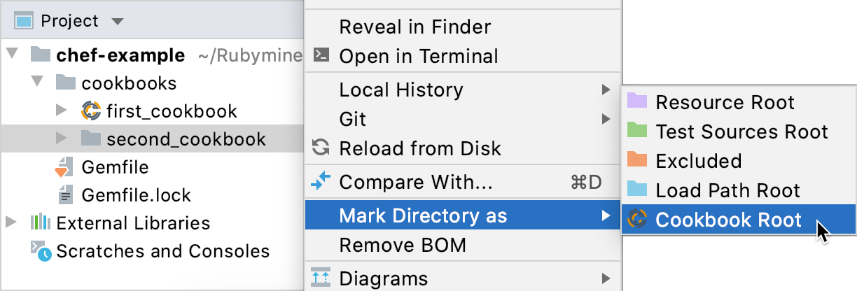 从项目视图标记 cookbook 从项目视图标记 cookbook