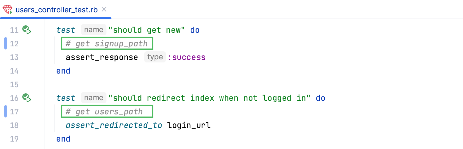 失败的测试 失败的测试