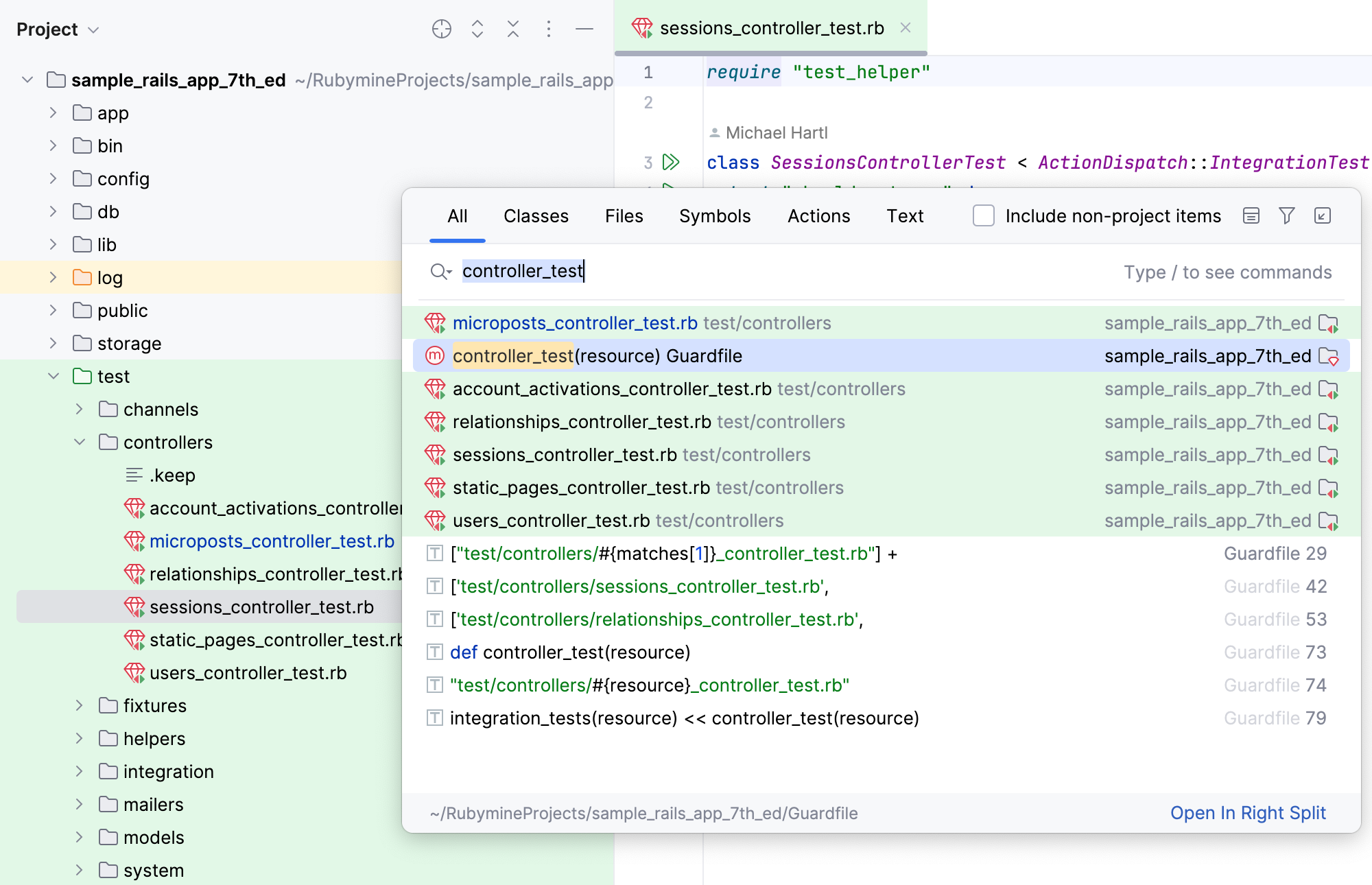 编辑器选项卡和搜索结果中的范围高亮显示 编辑器选项卡和搜索结果中的范围高亮显示
