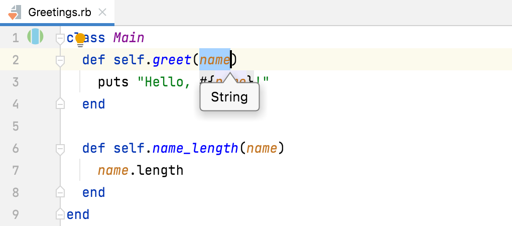 正在查看类型信息