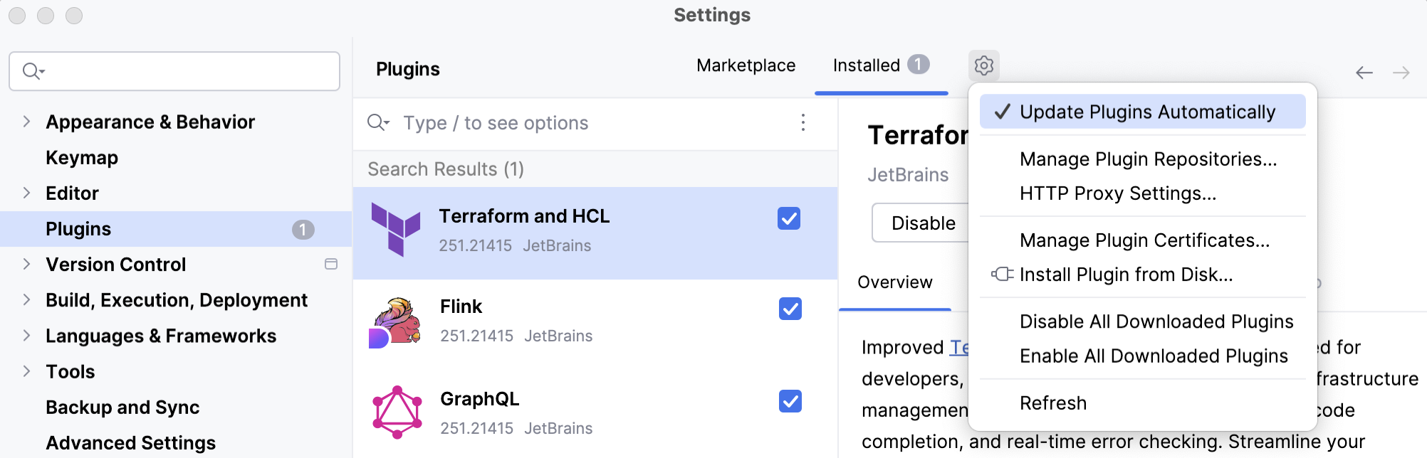 Update plugins automatically