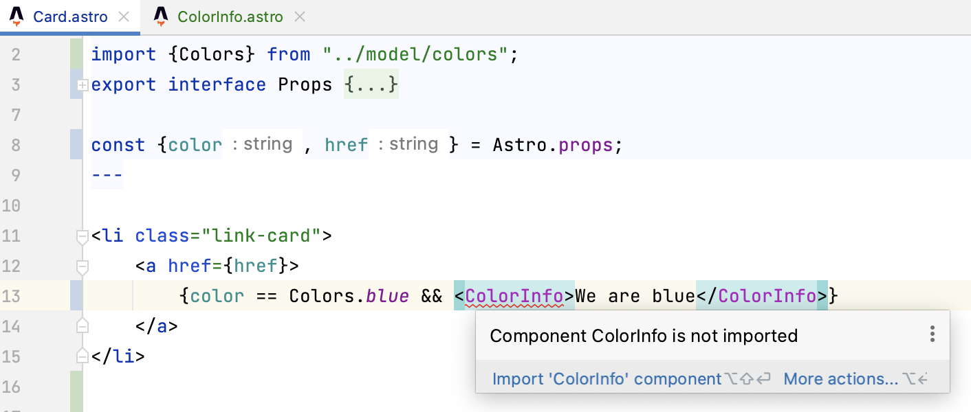 Astro：import 弹出窗口