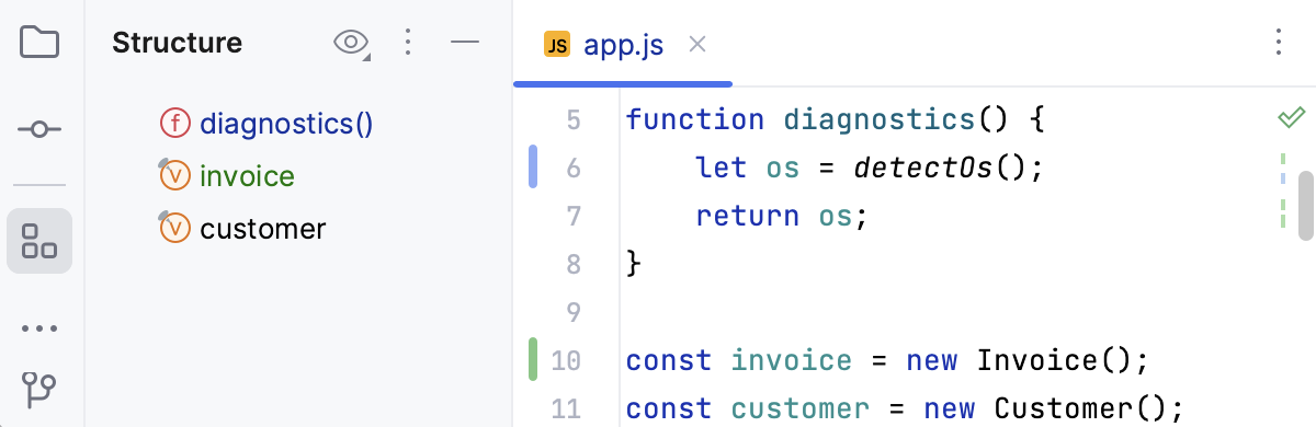 文件中高亮显示更改内容
