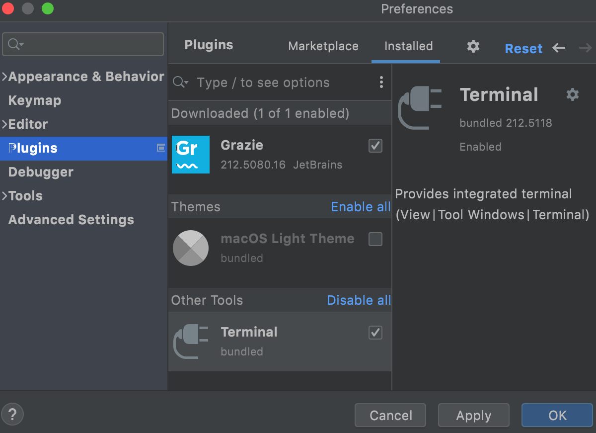 “插件”设置 “插件”设置