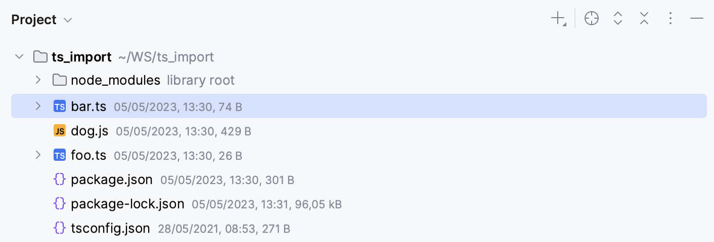 树形视图中显示详细信息选项已启用