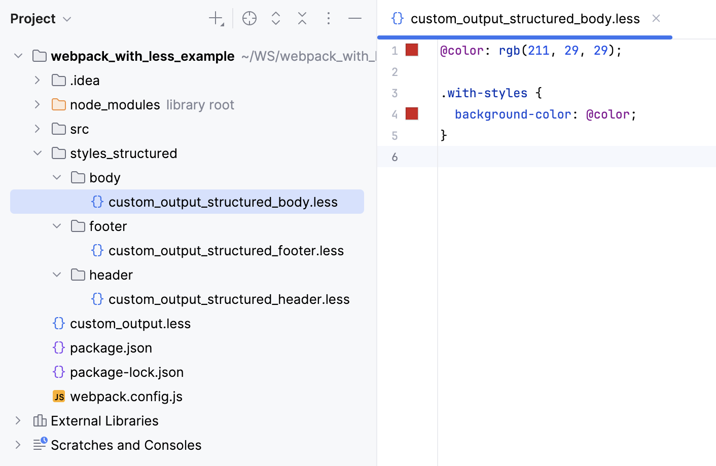 项目结构 项目结构