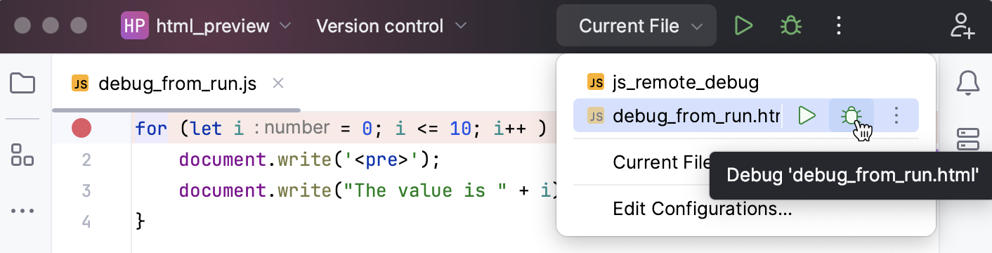 Restart debugging session Restart debugging session