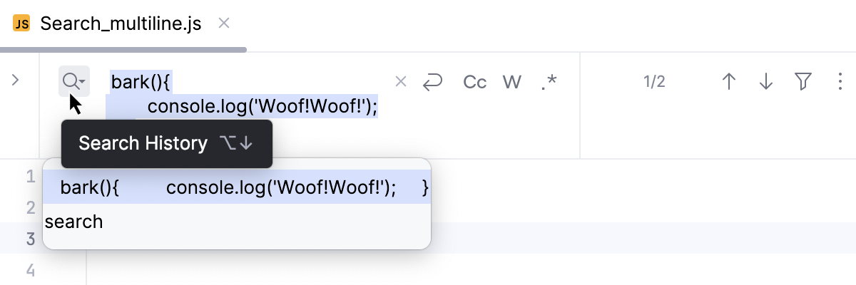 搜索历史 搜索历史