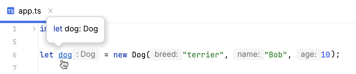 Go to type declaration with Cmd+Click