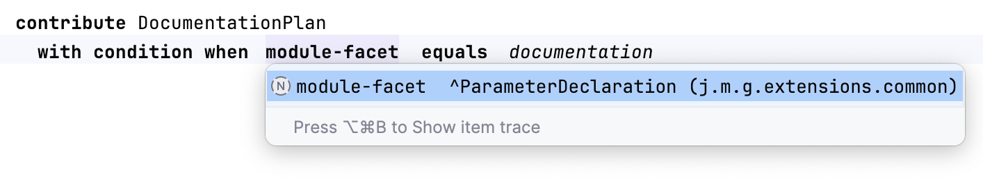 Example of PlanContribution
