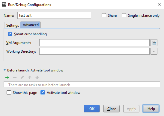 Advanced Settings Advanced Settings