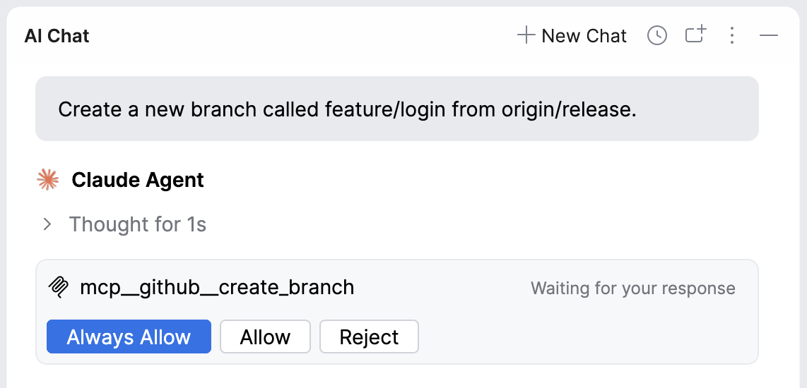 Run MCP command Run MCP command