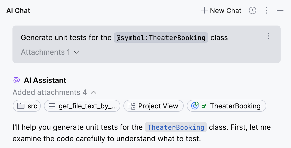 Review attached context