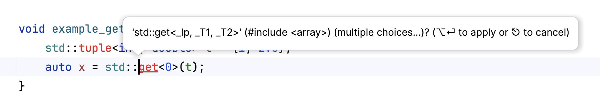Auto-import multiple choices