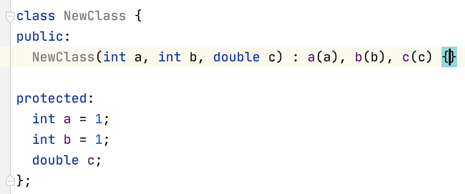 Constructor generated in-place Constructor generated in-place