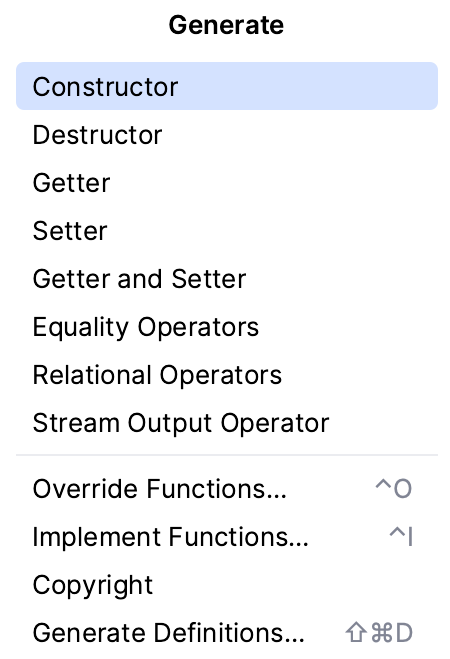 生成菜单 生成菜单