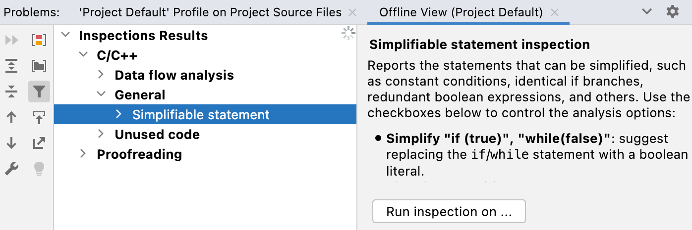 Import inspection results Import inspection results
