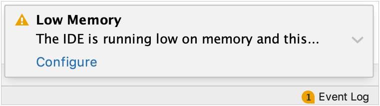 low memory warning low memory warning