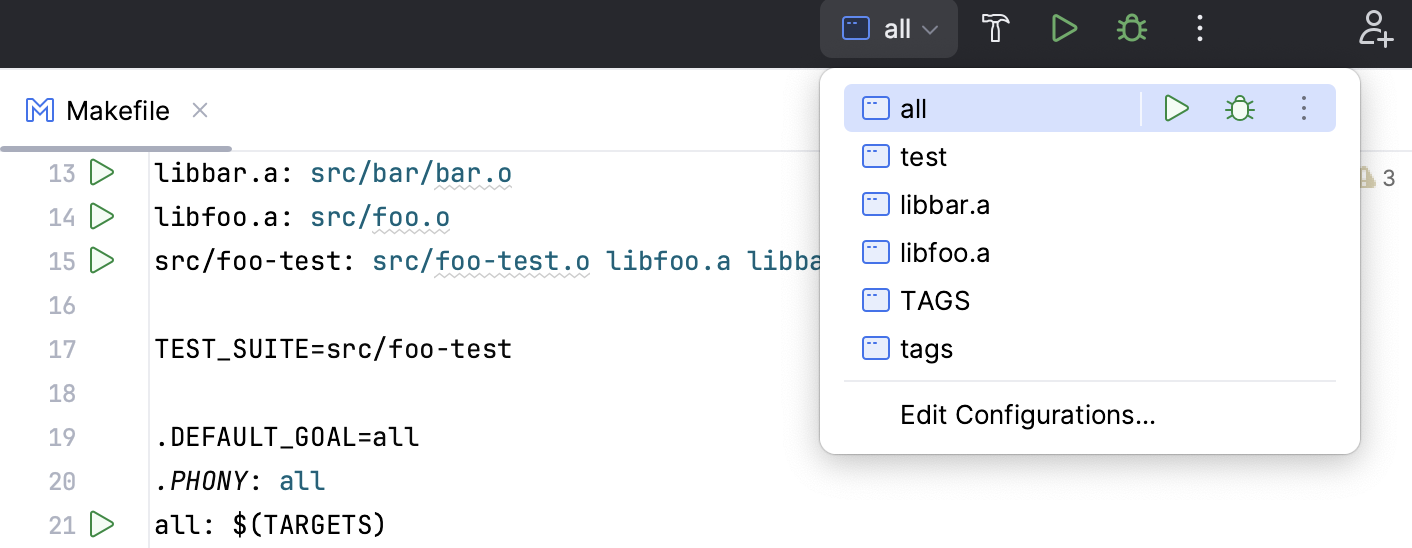 自动创建的 Native Application 配置 自动创建的 Native Application 配置