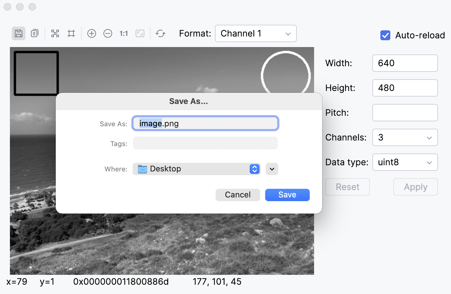 将图像保存为文件 将图像保存为文件