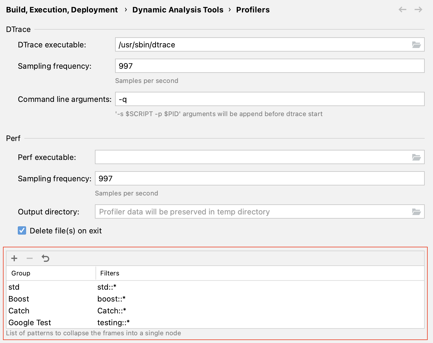 折叠框架的模式列表 折叠框架的模式列表